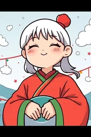 山海邮差漫画封面，背着邮包翻越山脊的旅人