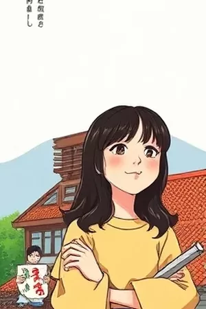 纸鸢与铁轨漫画封面，卡在信号灯上的纸鸢